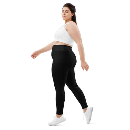 iSAW Womens Black XL Leggings - Comfort Fit