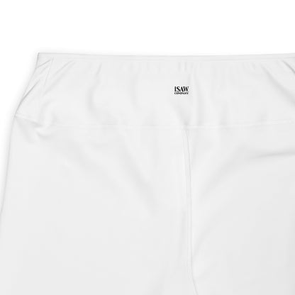 iSAW Womens White XL Leggings - Comfort Fit
