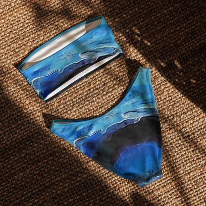 A Drop In The Ocean - Womens Bandeau Bikini