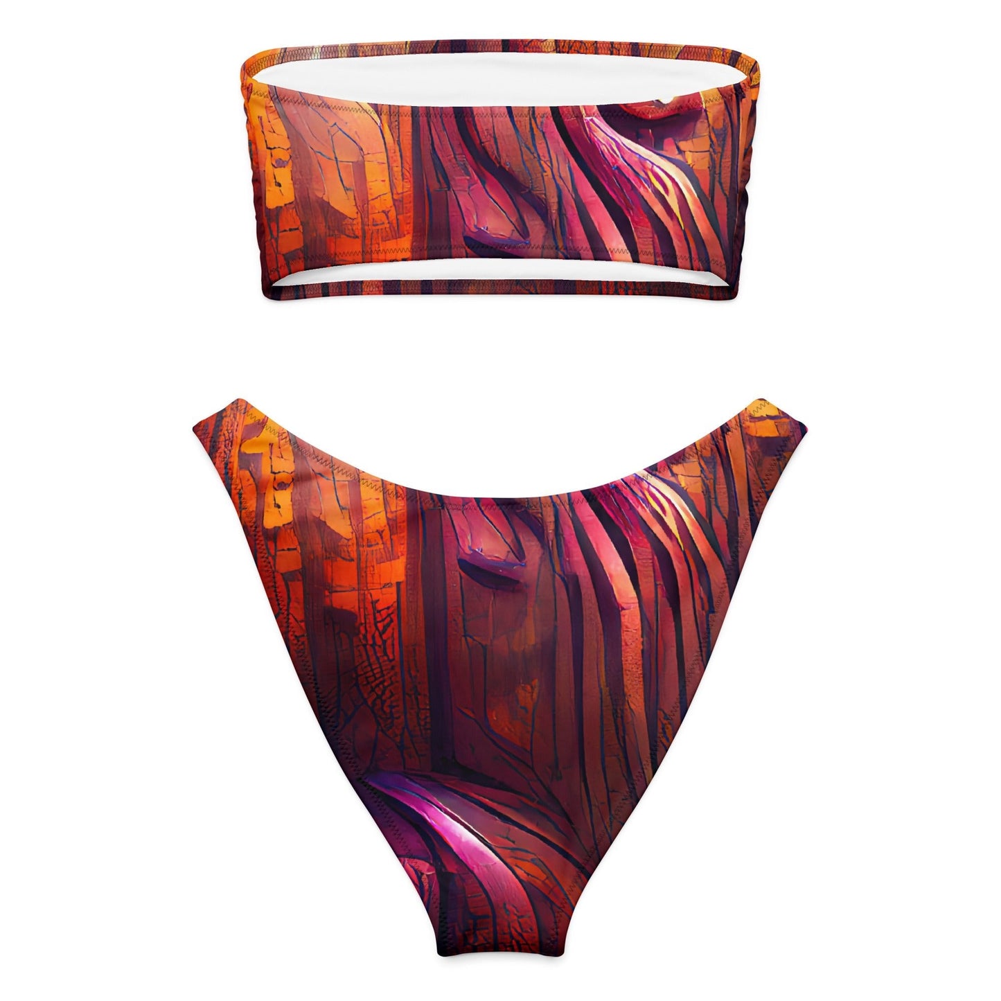 Hardwood - Womens Bandeau Bikini