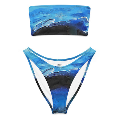 A Drop In The Ocean - Womens Bandeau Bikini