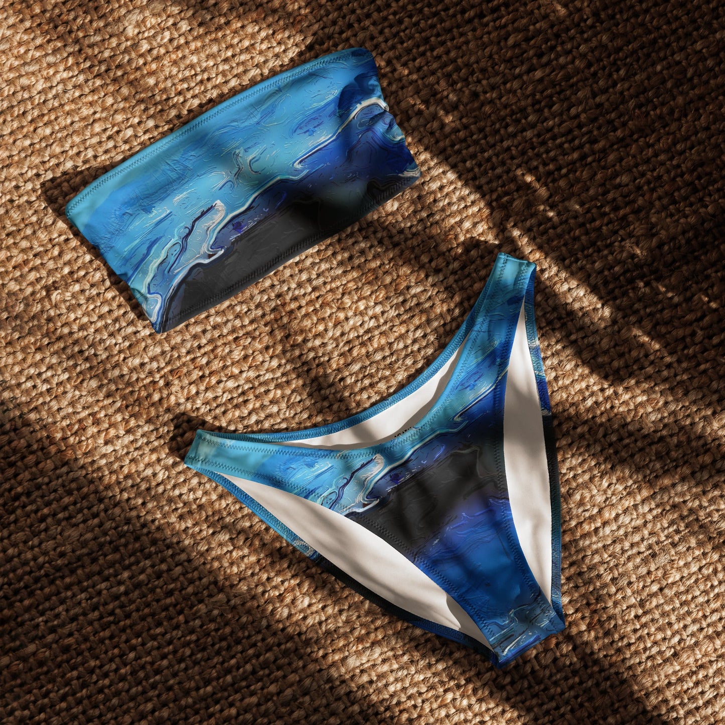 A Drop In The Ocean - Womens Bandeau Bikini
