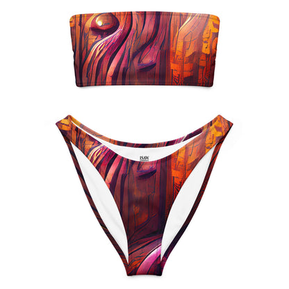 Hardwood - Womens Bandeau Bikini