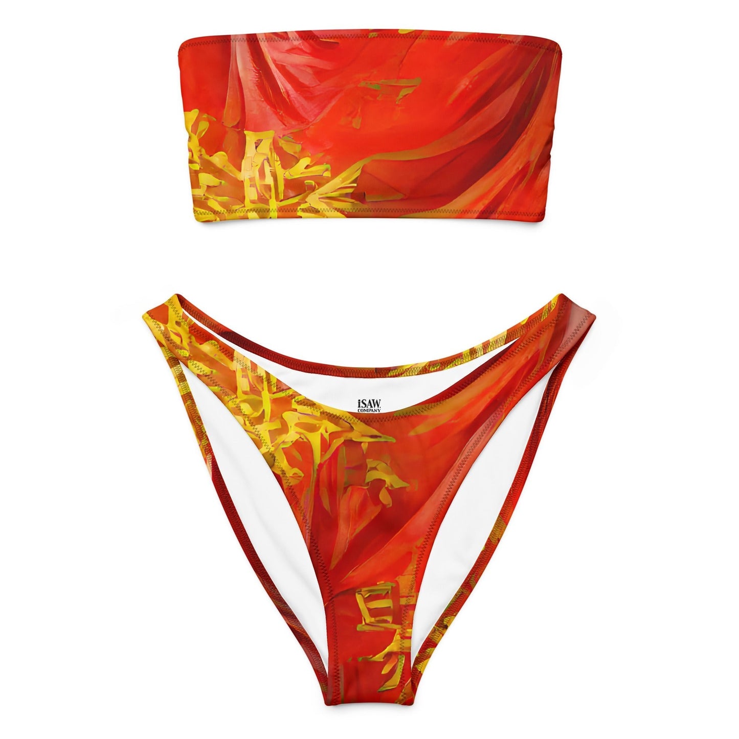Qízhì - Womens Bandeau Bikini - iSAW Company