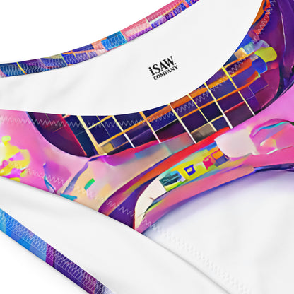 Hippie Guitar - Womens Bandeau Bikini