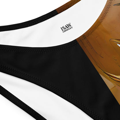 Half Black Half Gāolàng - Womens Bandeau Bikini