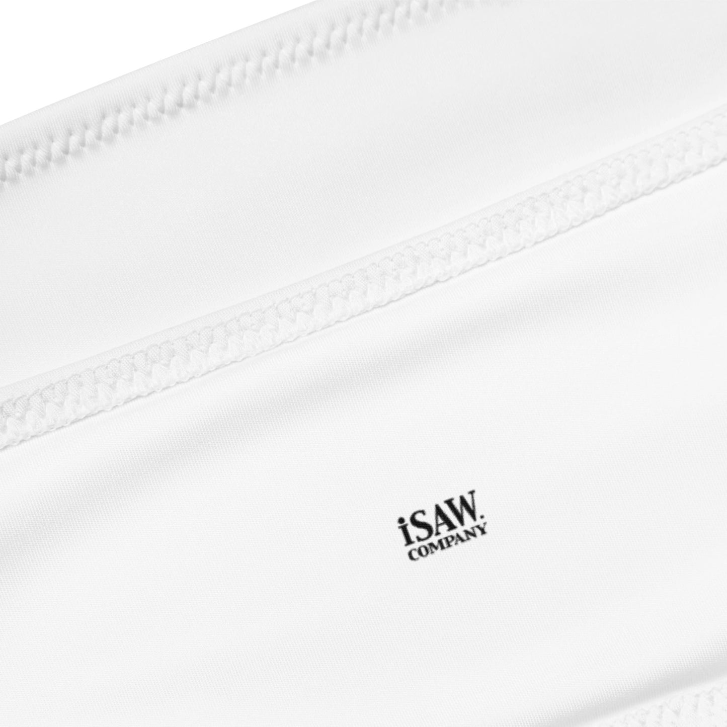 iSAW Womens White Bandeau Bikini