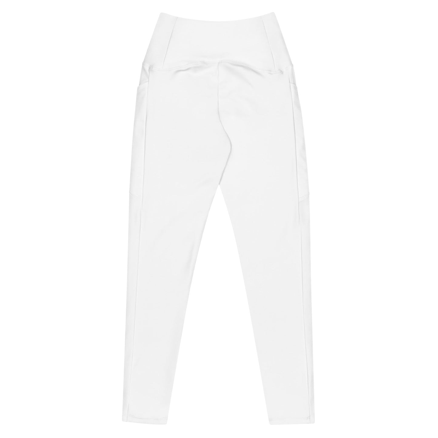 iSAW Womens White Leggings with Pockets