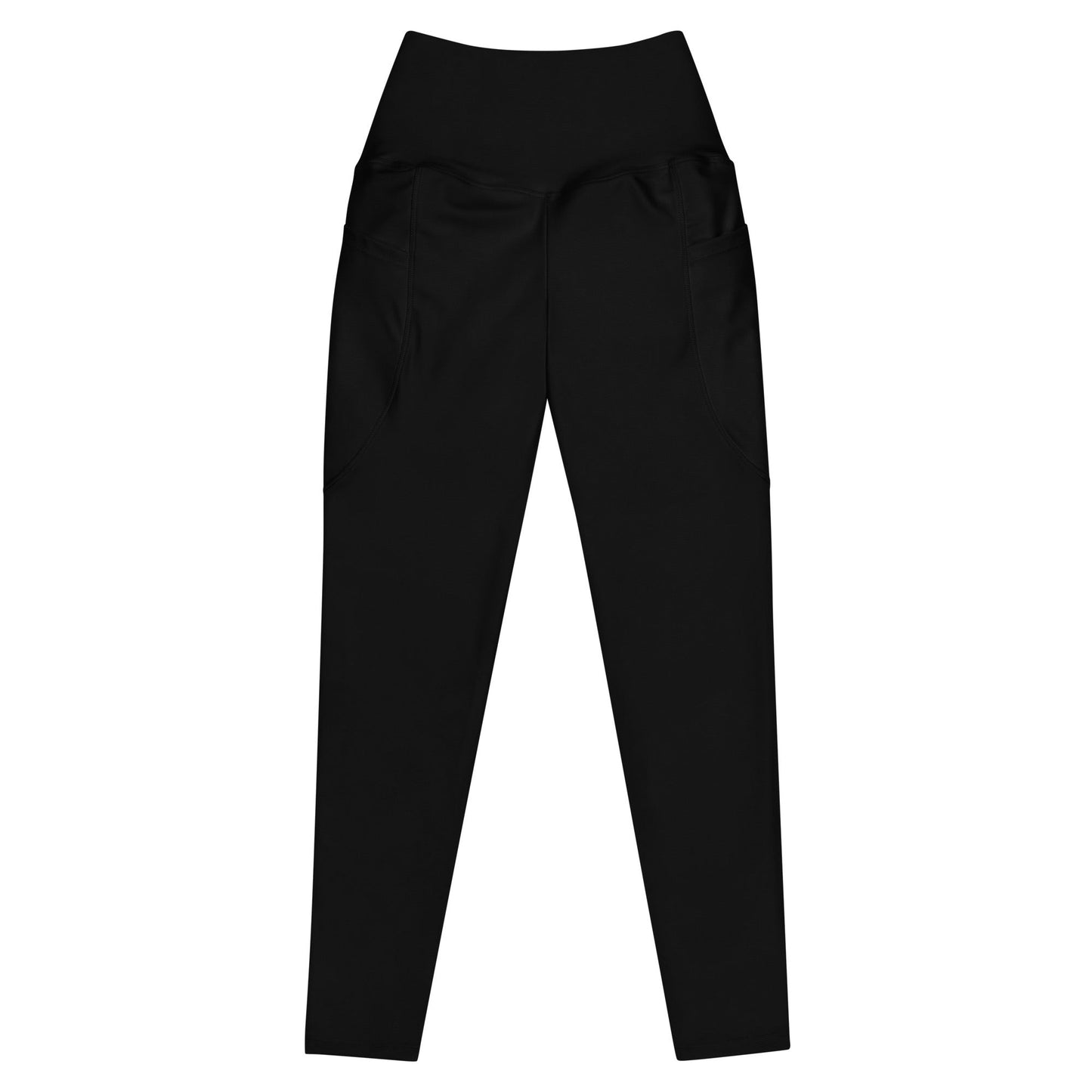 iSAW Womens Black Leggings with Pockets