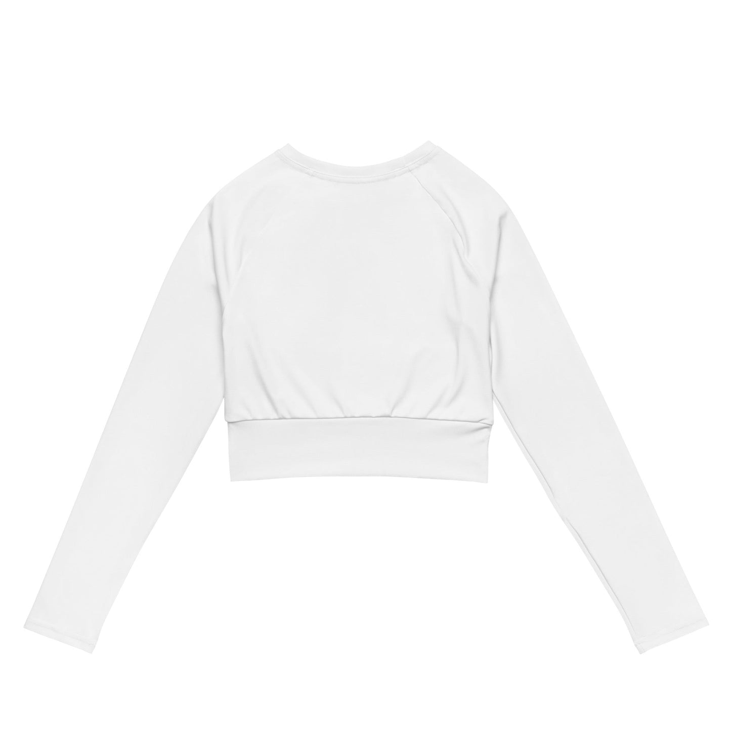 iSAW Womens White Cropped Rash Guard