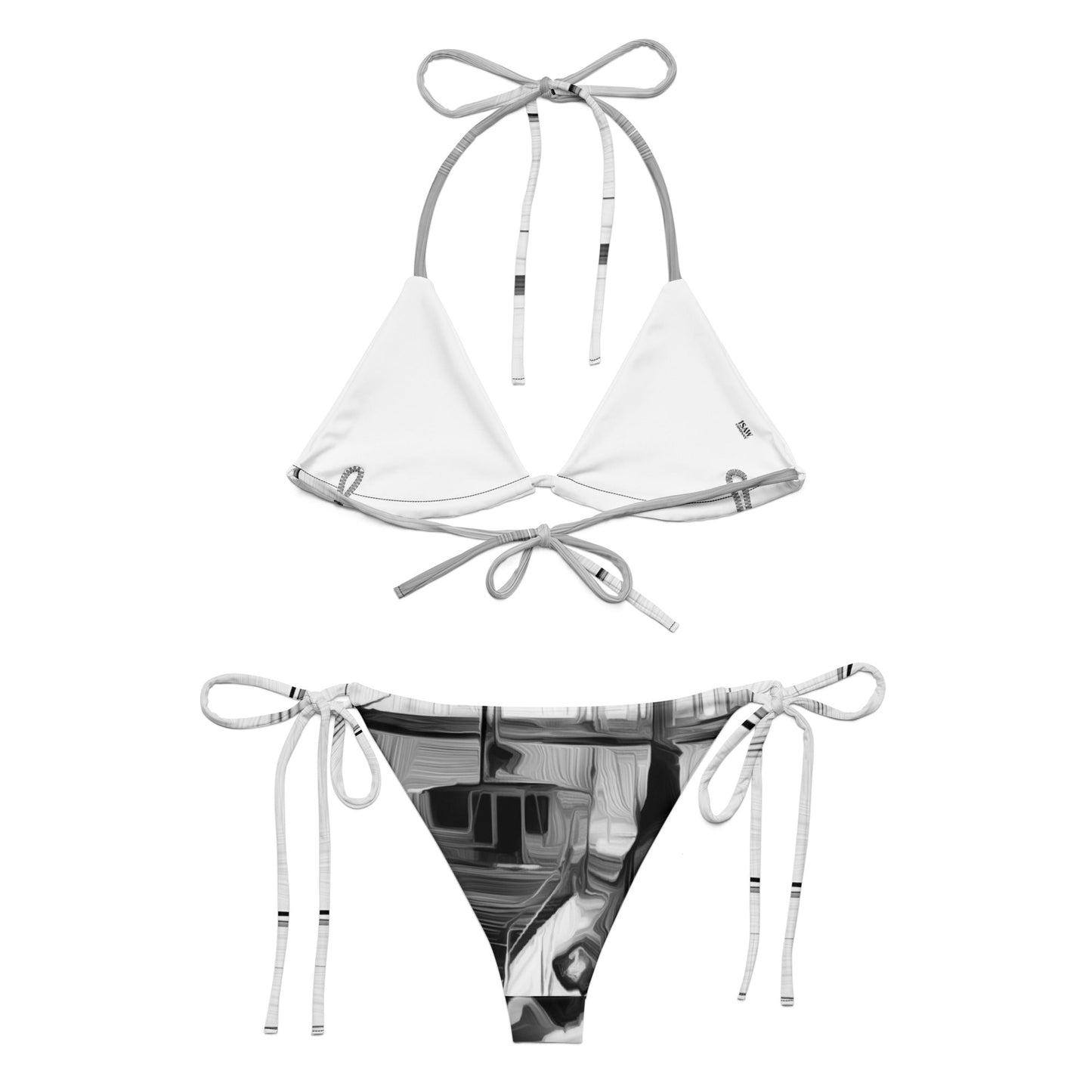 The Sleeping Yachts (at Night) - Womens String Bikini