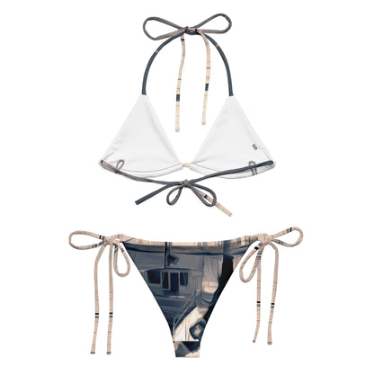 The Sleeping Yachts (at Sunrise) - Womens String Bikini