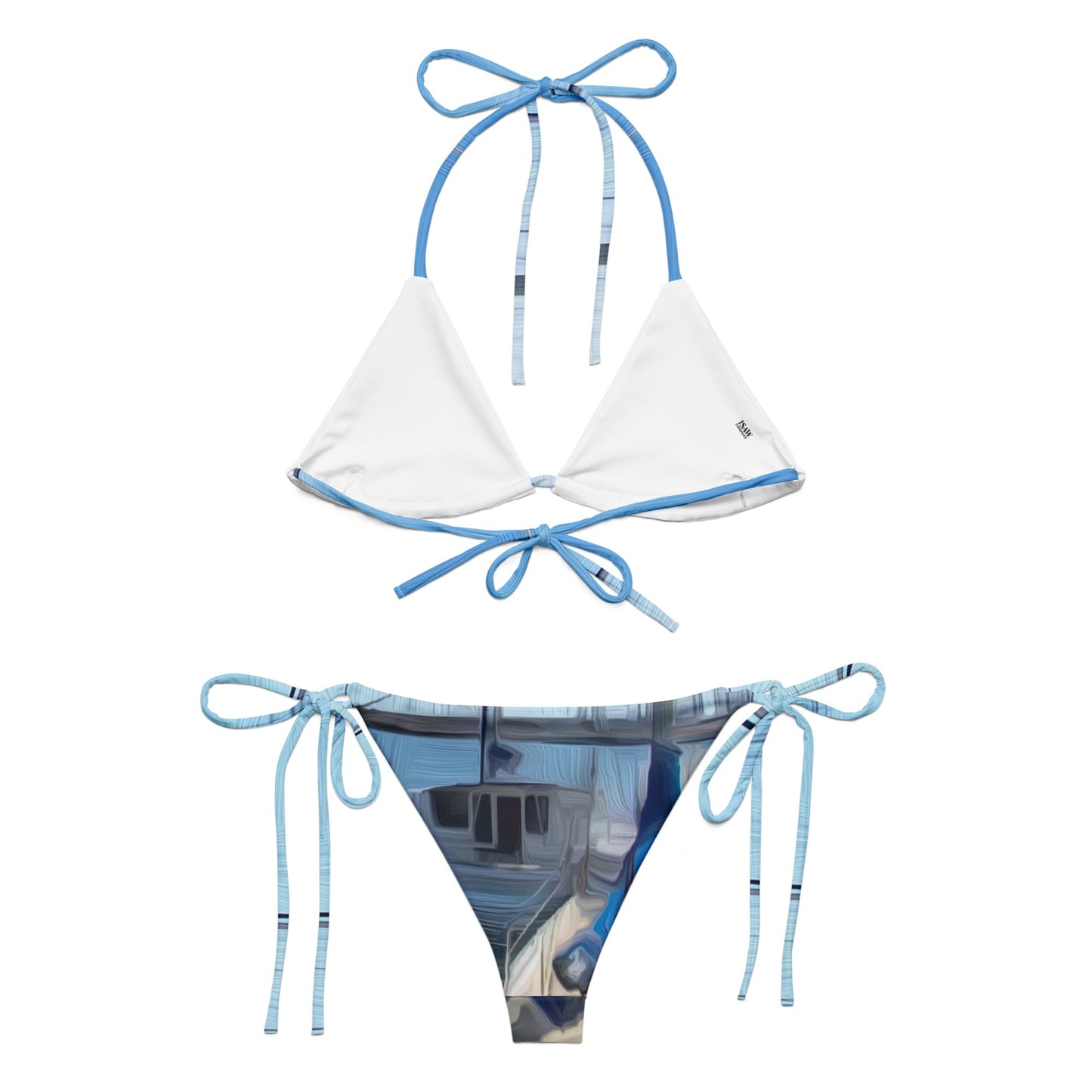 The Sleeping Yachts (at Morning) - Womens String Bikini