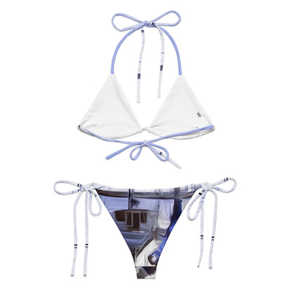 The Sleeping Yachts (at Afternoon) - Womens String Bikini
