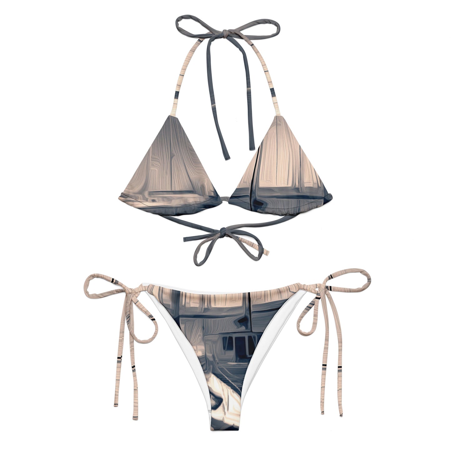 The Sleeping Yachts (at Sunrise) - Womens String Bikini