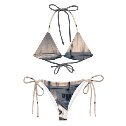 The Sleeping Yachts (at Sunrise) - Womens String Bikini