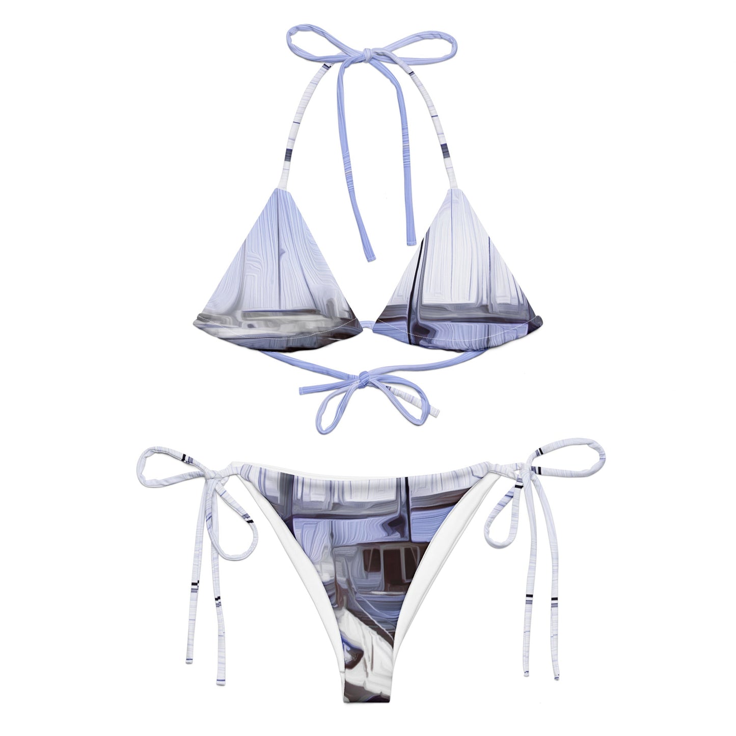 The Sleeping Yachts (at Afternoon) - Womens String Bikini