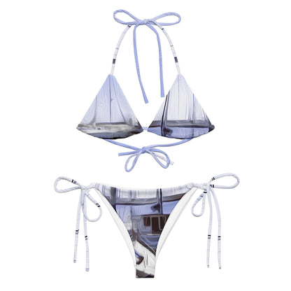 The Sleeping Yachts (at Afternoon) - Womens String Bikini