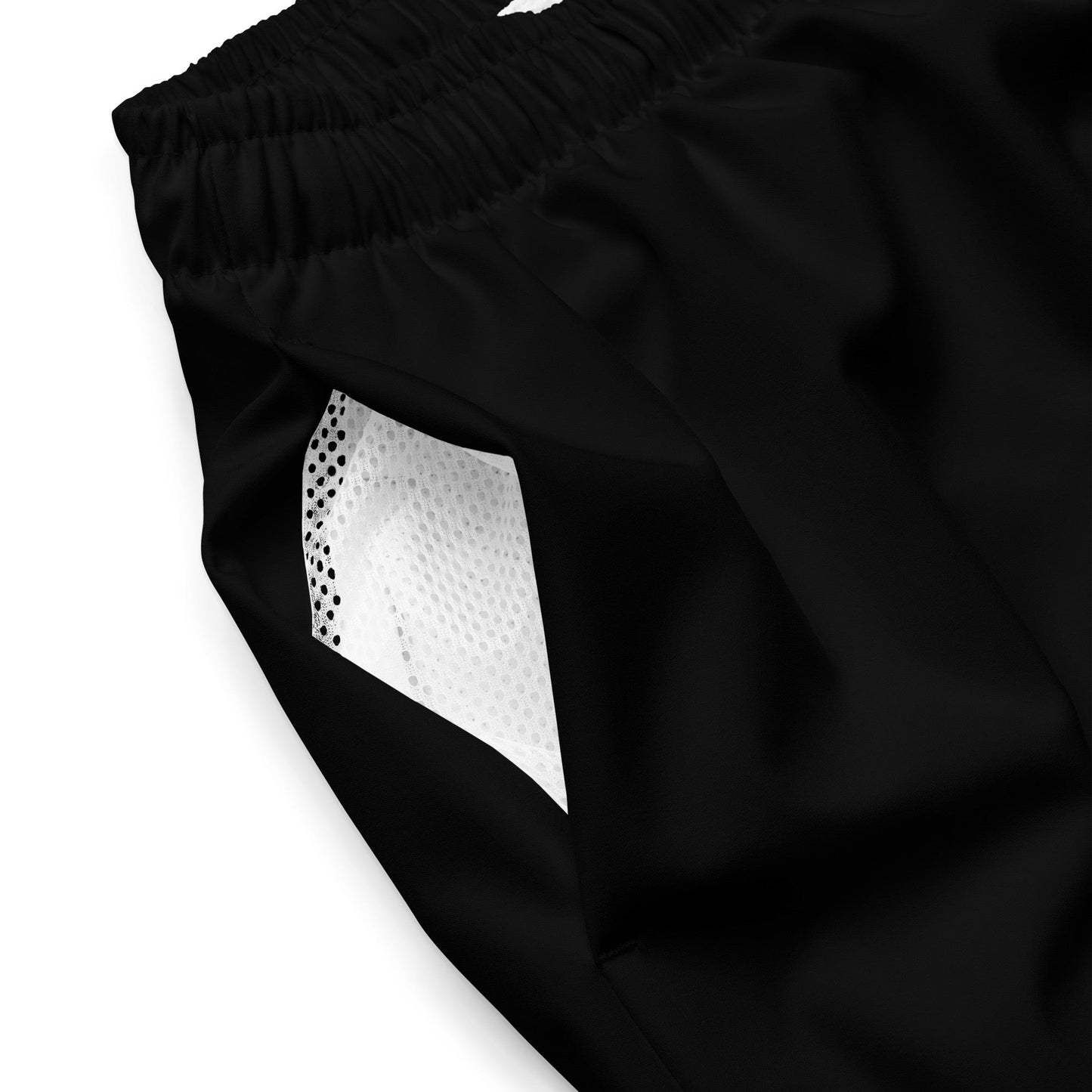 Half Black Half Hónghǎi - Mens Swim Trunks