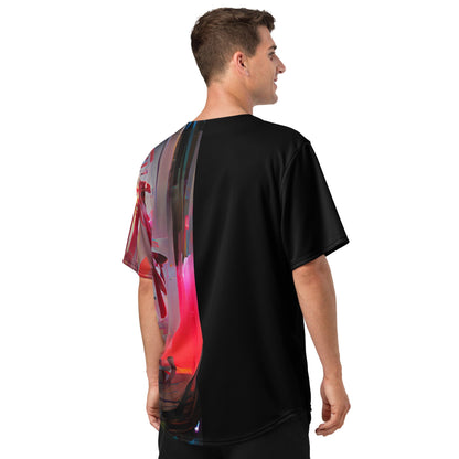 Half Black Half Báijiǔ - Unisex Baseball Jersey