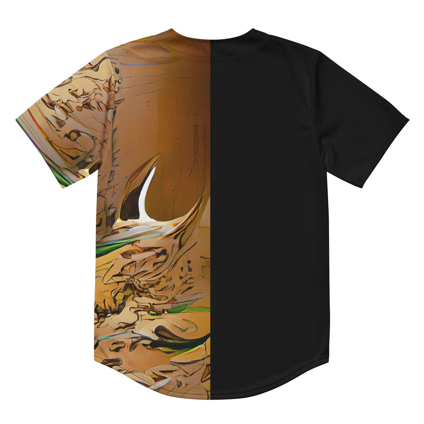 Half Black Half Gāolàng - Unisex Baseball Jersey