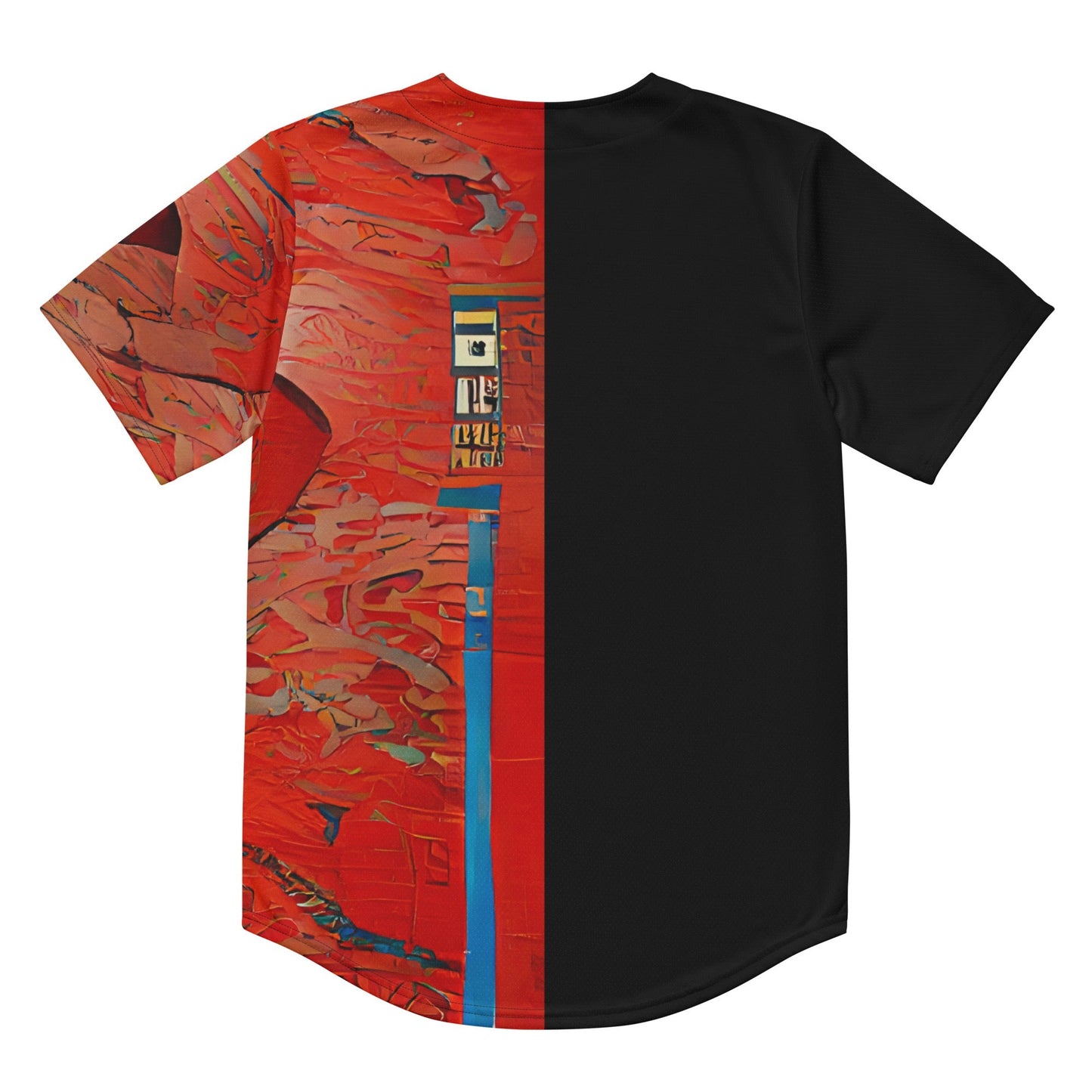 Half Black Half Hónghǎi - Unisex Baseball Jersey