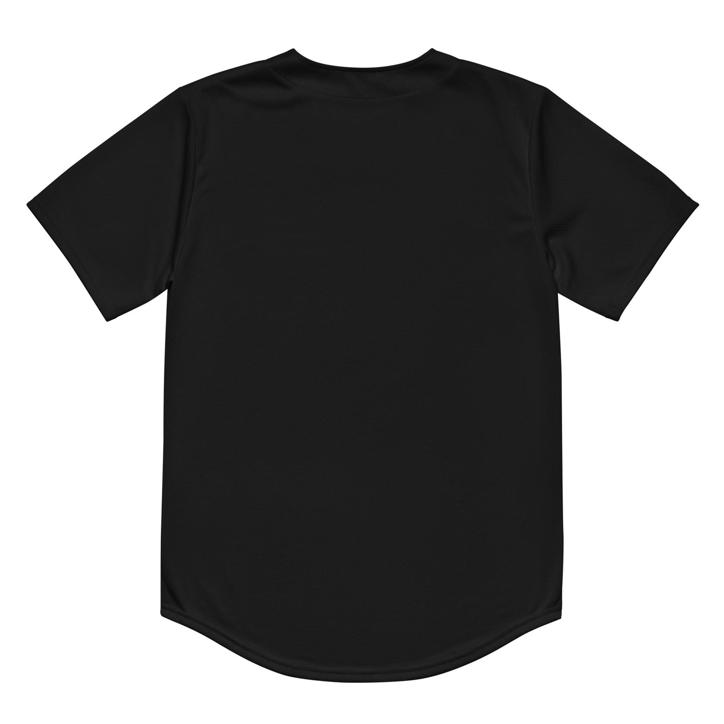 iSAW Unisex Black Baseball Jersey