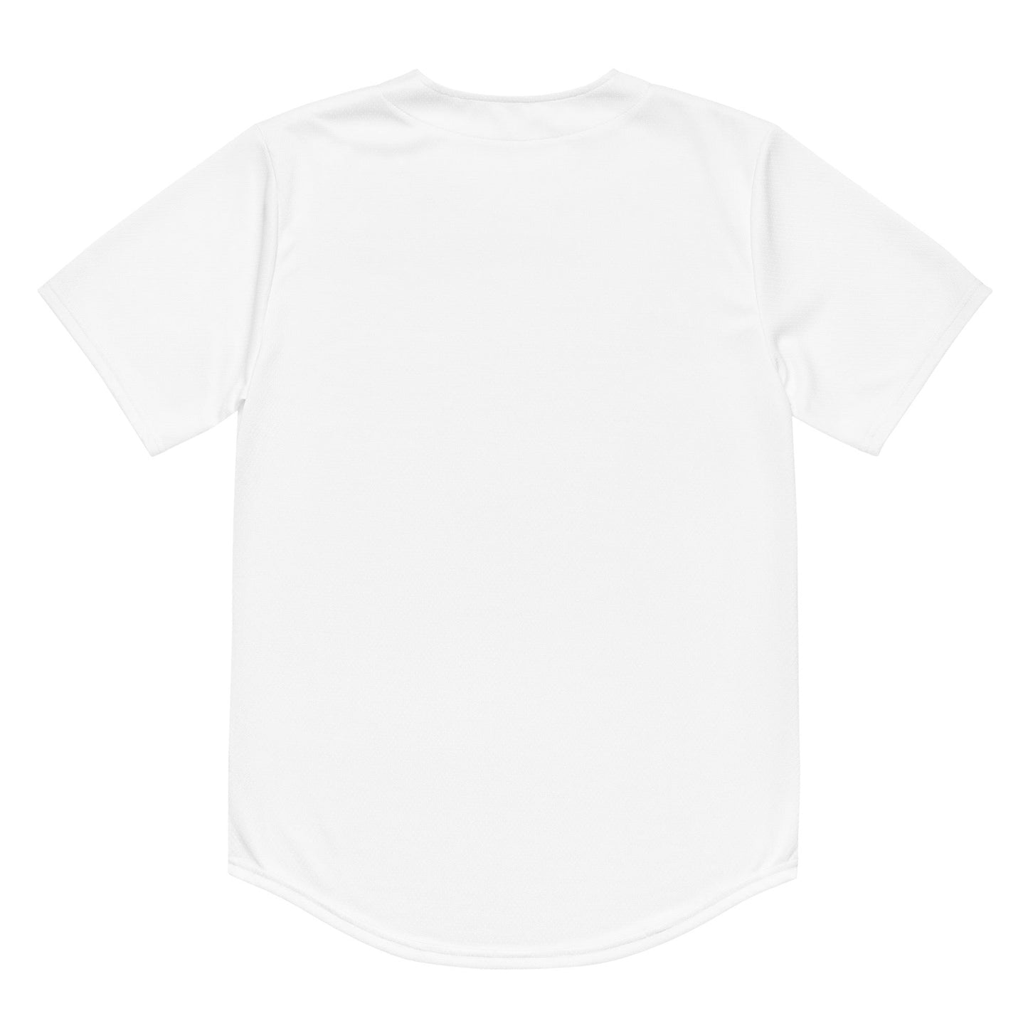 iSAW Unisex White Baseball Jersey