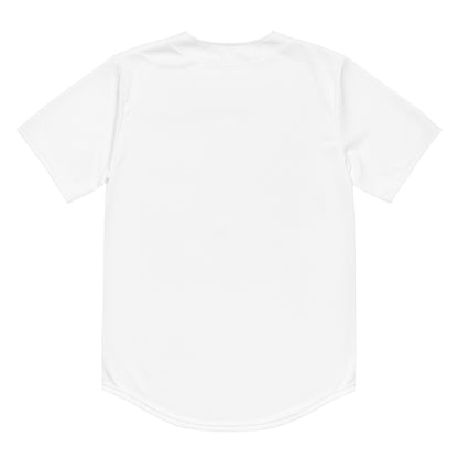 iSAW Unisex White Baseball Jersey