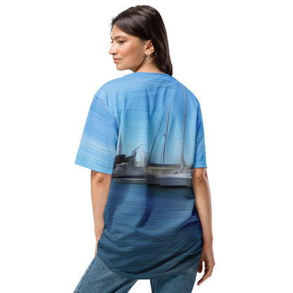 The Sleeping Yachts (at Morning) - Unisex Baseball Jersey
