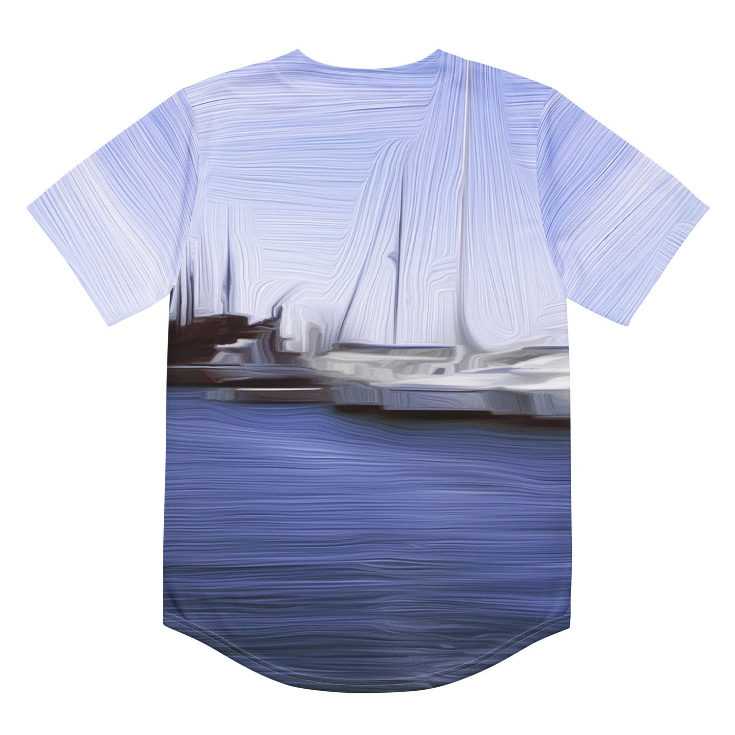 The Sleeping Yachts (at Afternoon) - Unisex Baseball Jersey