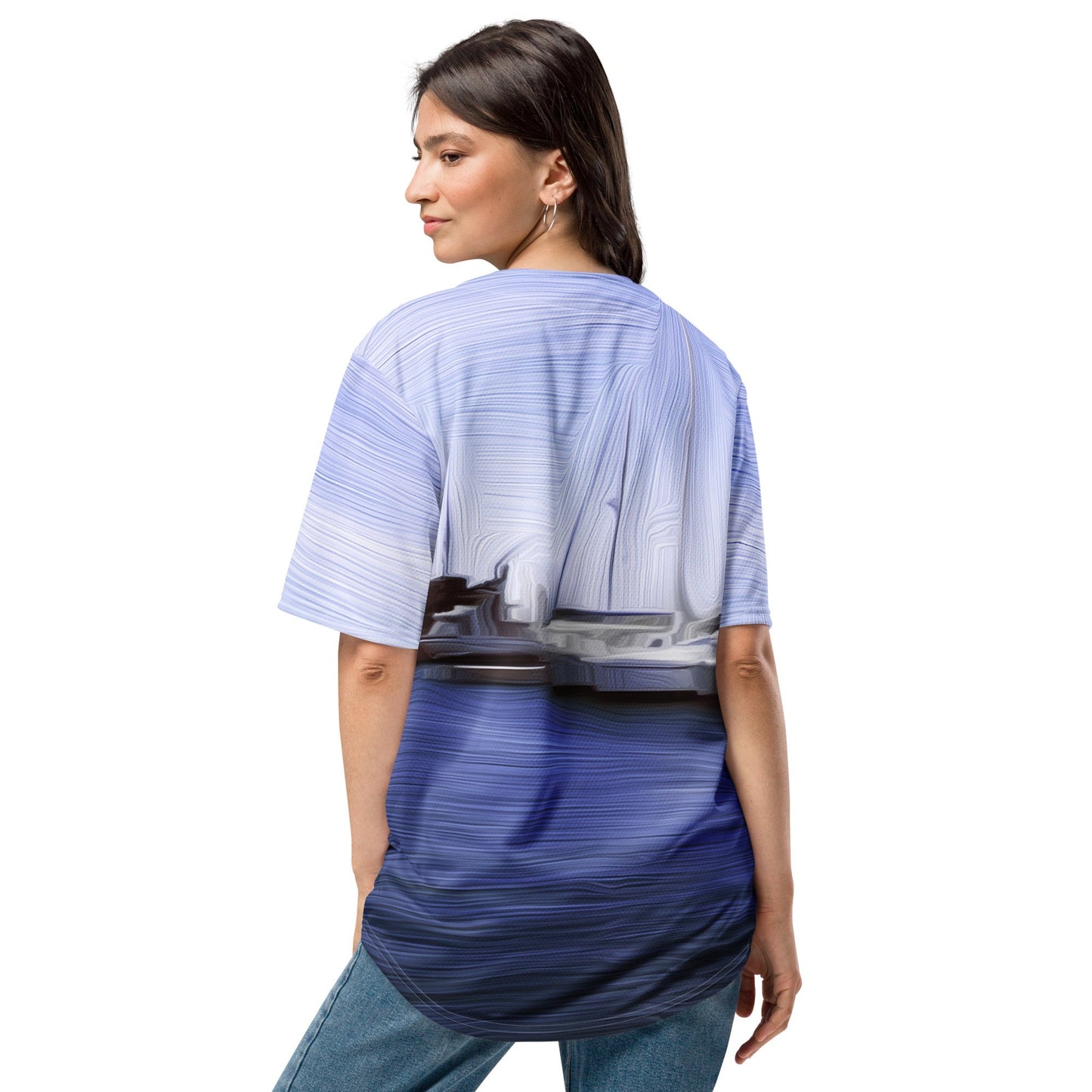 The Sleeping Yachts (at Afternoon) - Unisex Baseball Jersey