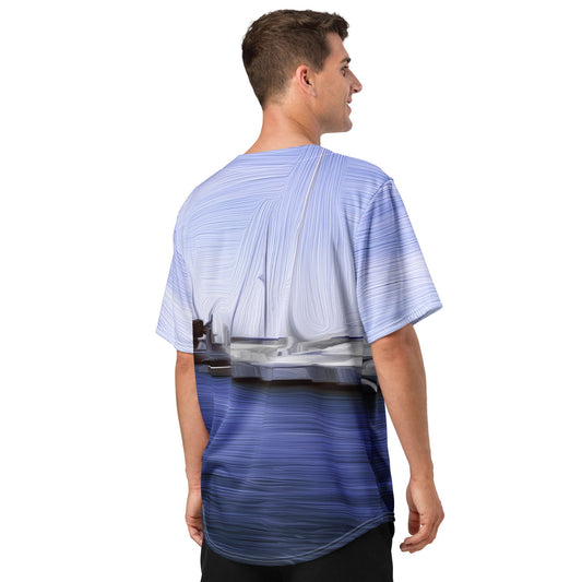 The Sleeping Yachts (at Afternoon) - Unisex Baseball Jersey