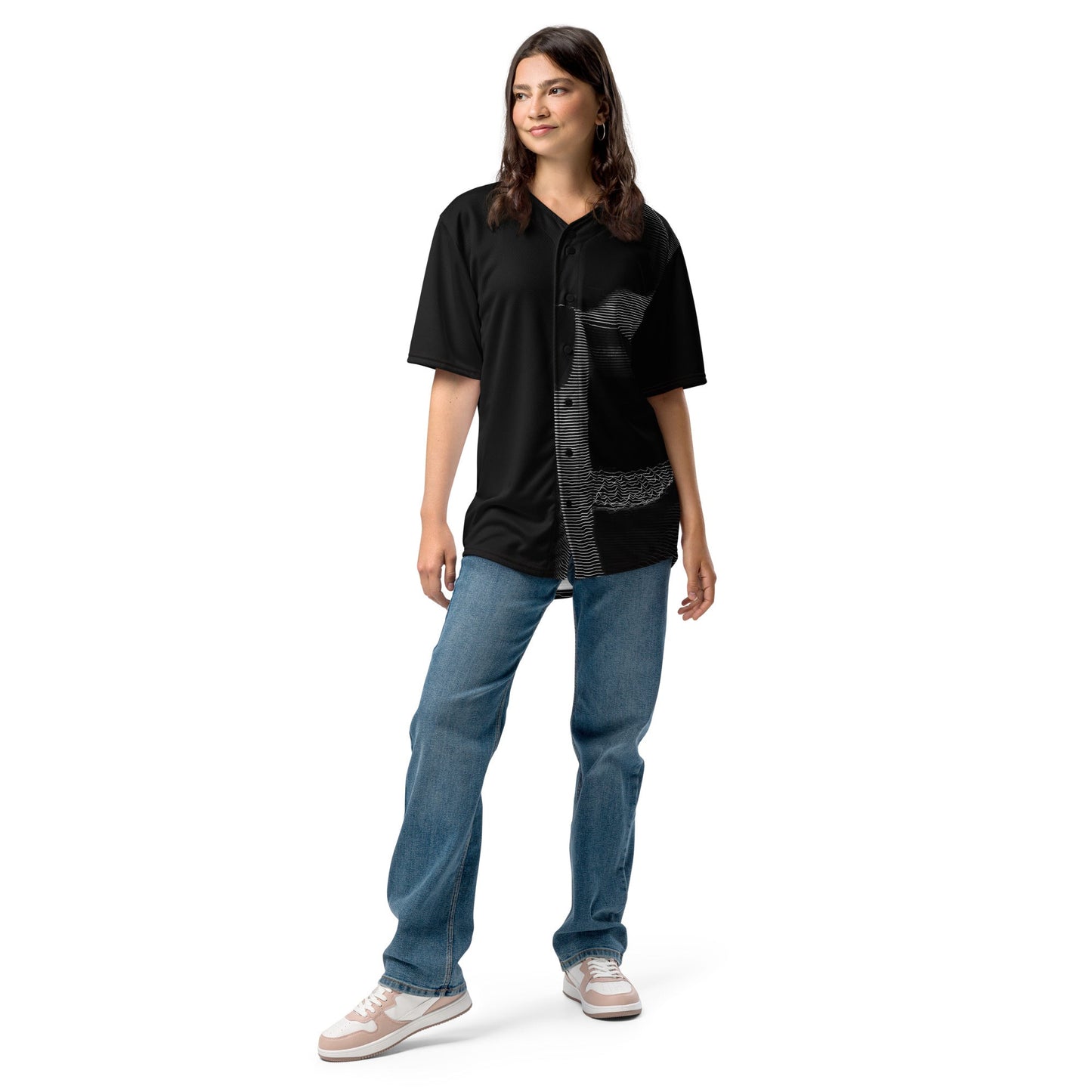 Shhh! - Womens Baseball Jersey - iSAW Company