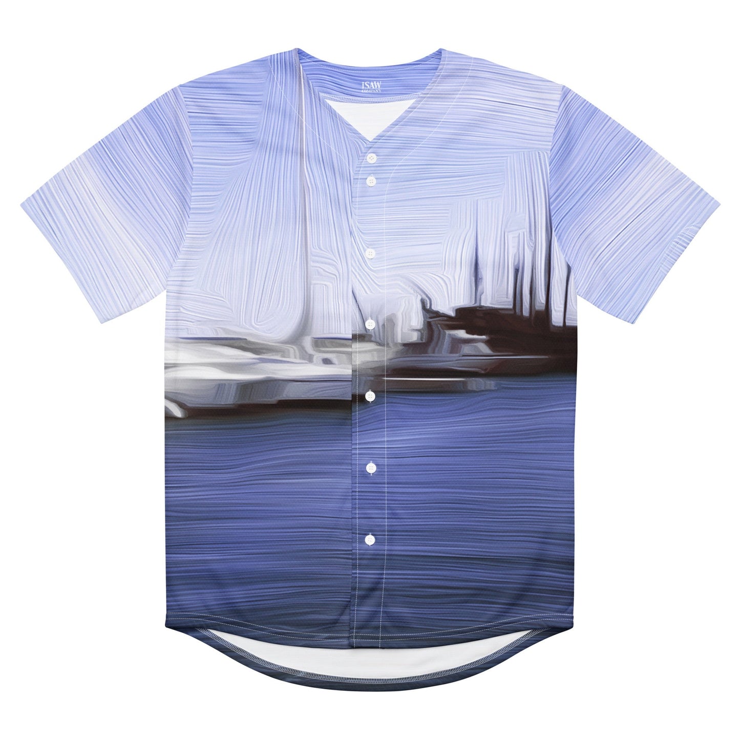 The Sleeping Yachts (at Afternoon) - Unisex Baseball Jersey