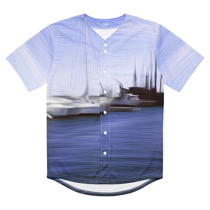 The Sleeping Yachts (at Afternoon) - Unisex Baseball Jersey