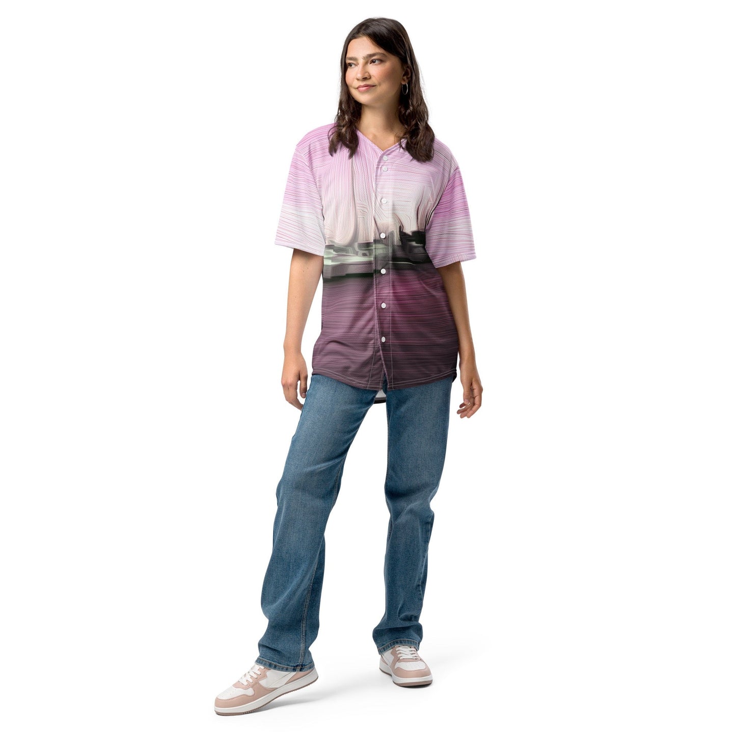 The Sleeping Yachts (at Evening) - Unisex Baseball Jersey