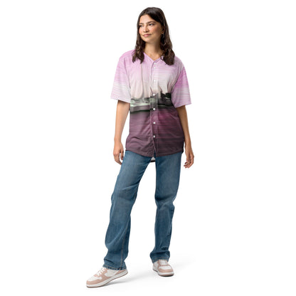 The Sleeping Yachts (at Evening) - Unisex Baseball Jersey