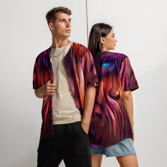 Hardwood - Unisex Baseball Jersey