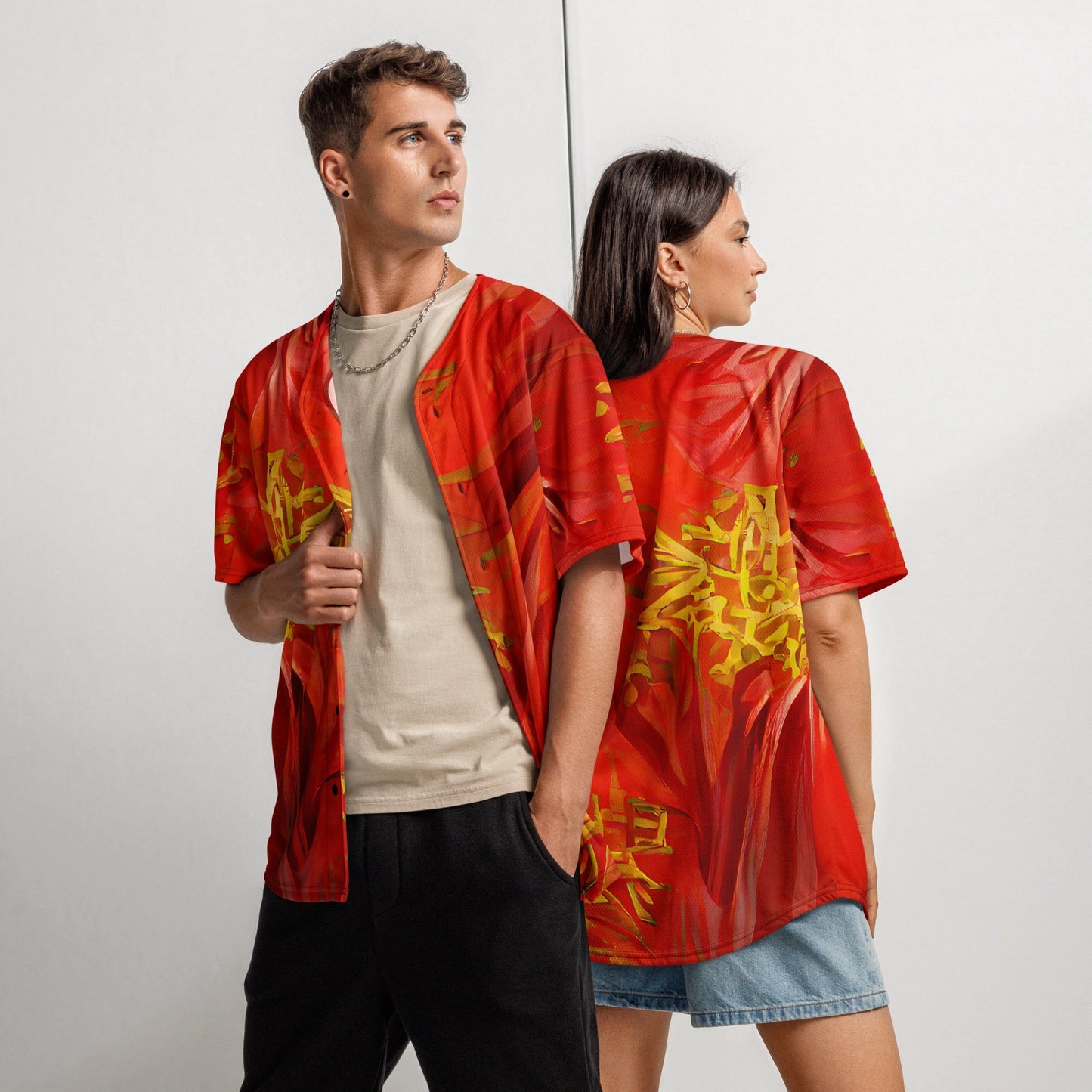 Qízhì - Unisex Baseball Jersey
