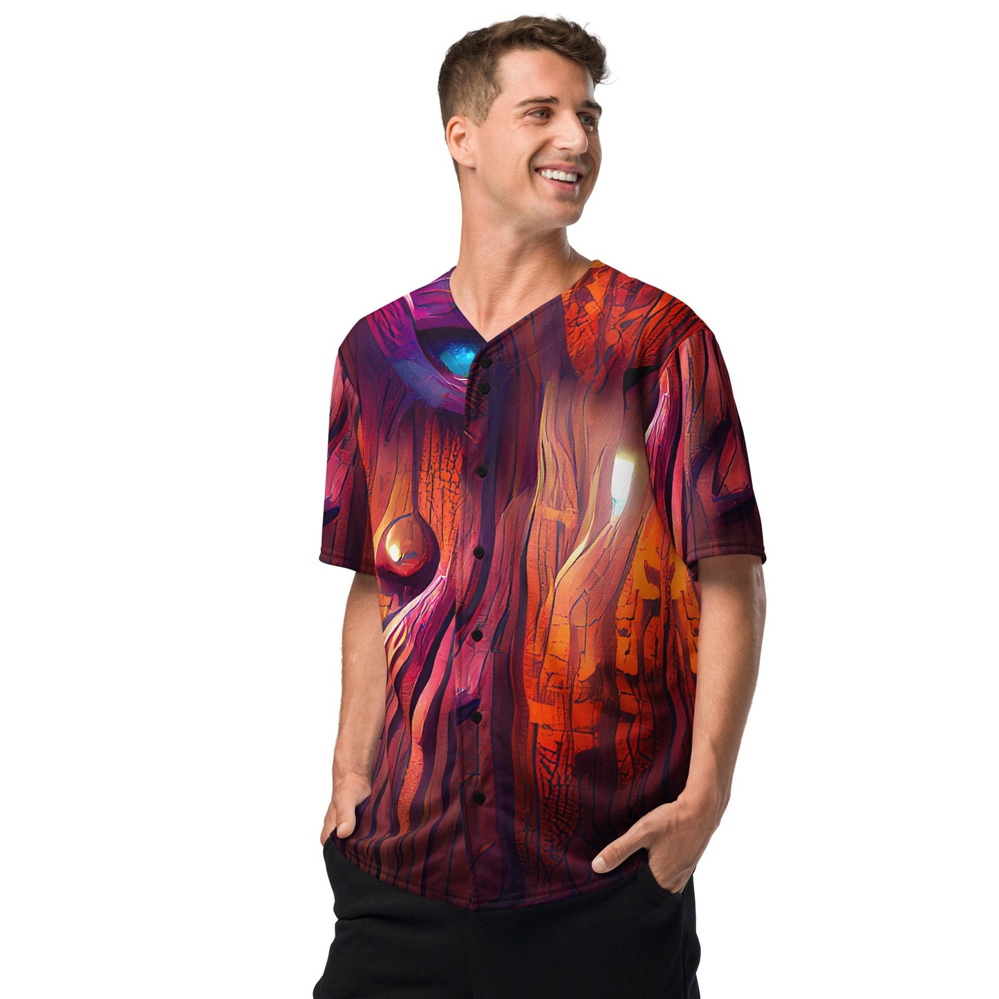 Hardwood - Unisex Baseball Jersey