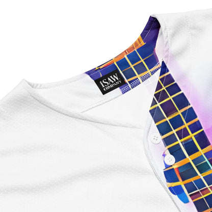 Hippie Guitar - Womens Baseball Jersey