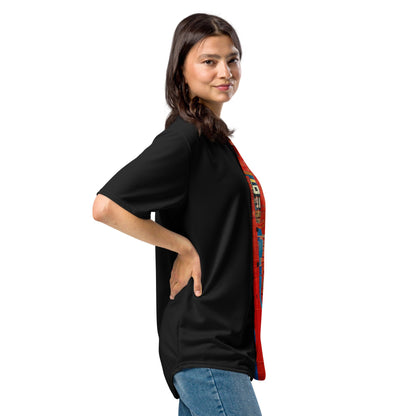 Half Black Half Hónghǎi - Unisex Baseball Jersey