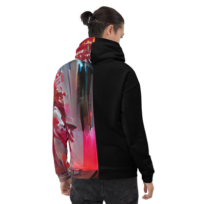 Half Black Half Báijiǔ - Unisex Hoodie