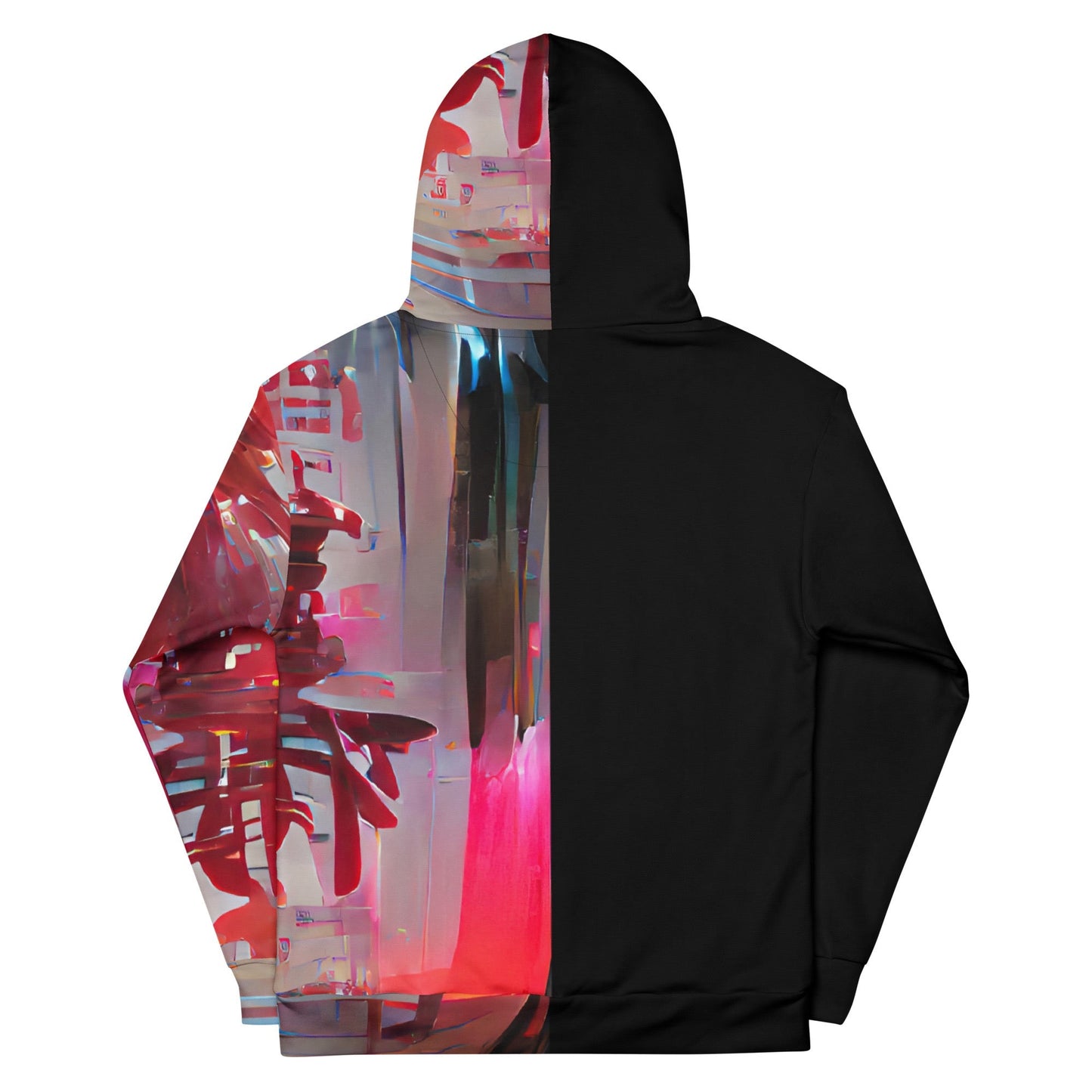 Half Black Half Báijiǔ - Unisex Hoodie