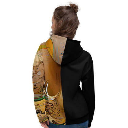 Half Black Half Gāolàng - Unisex Hoodie