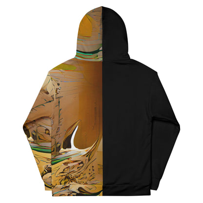 Half Black Half Gāolàng - Unisex Hoodie