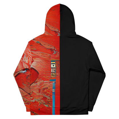 Half Black Half Hónghǎi - Unisex Hoodie