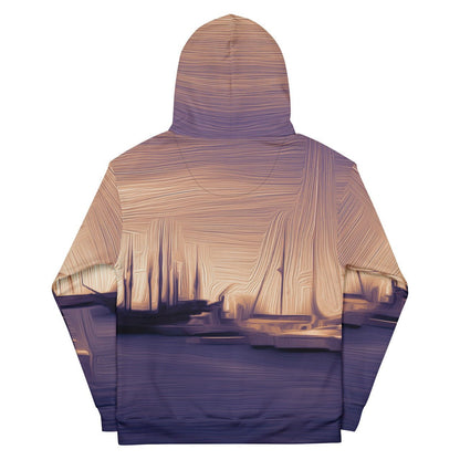The Sleeping Yachts (at Sunset) - Unisex Hoodie