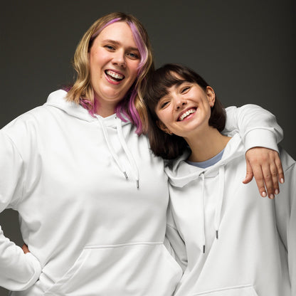 iSAW Unisex White Hoodie - iSAW Company